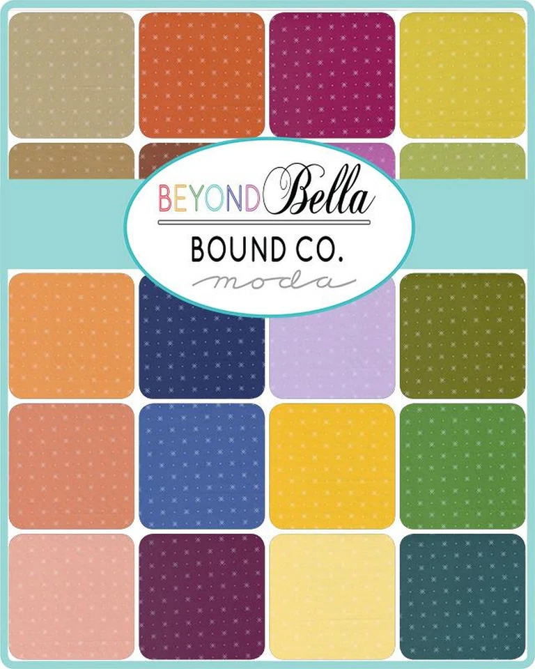 Beyond Bella Moda Charm Pack 42 100% Cotton 5" Precut Fabric Squares - Image 2 of 2