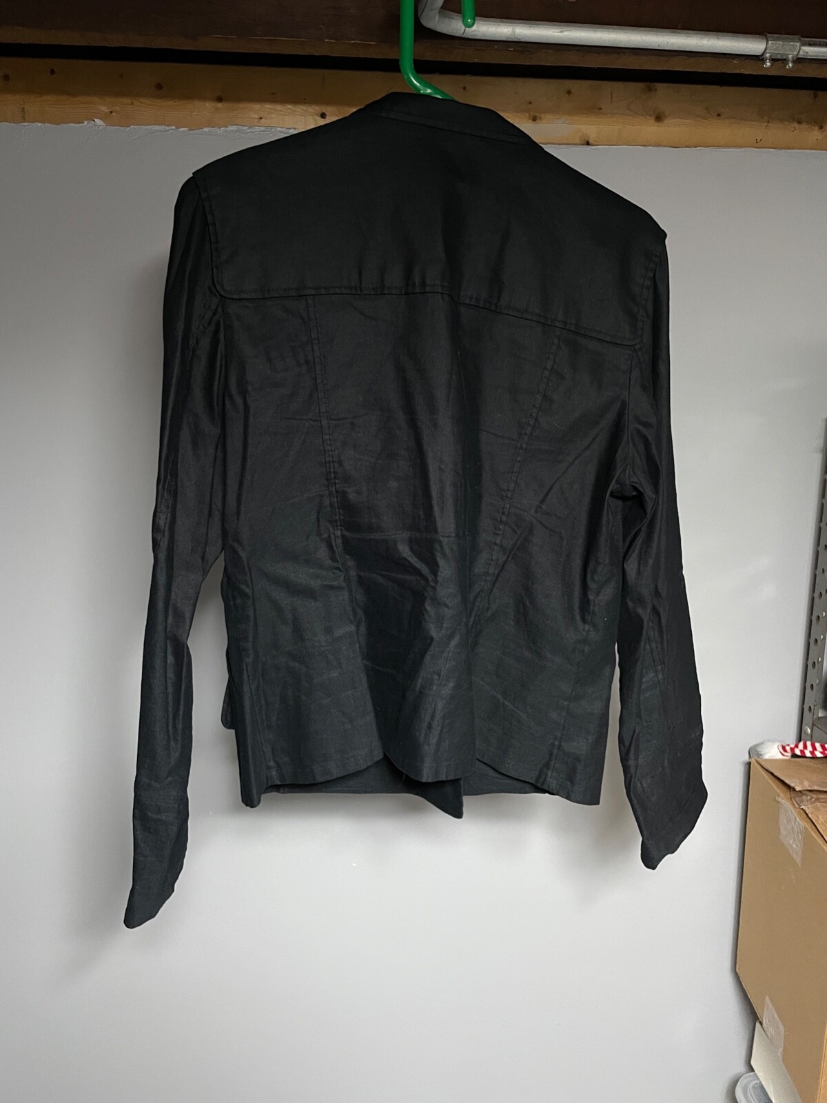 Women's Large Max Studio Double Breasted Moto Jac… - image 11