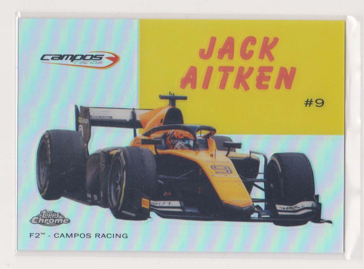 【376シリ】2020 TOPPS FORMULA1 Jack Aitken 2020 Topps Chrome F1 Formula One Racing JACK AITKEN World of