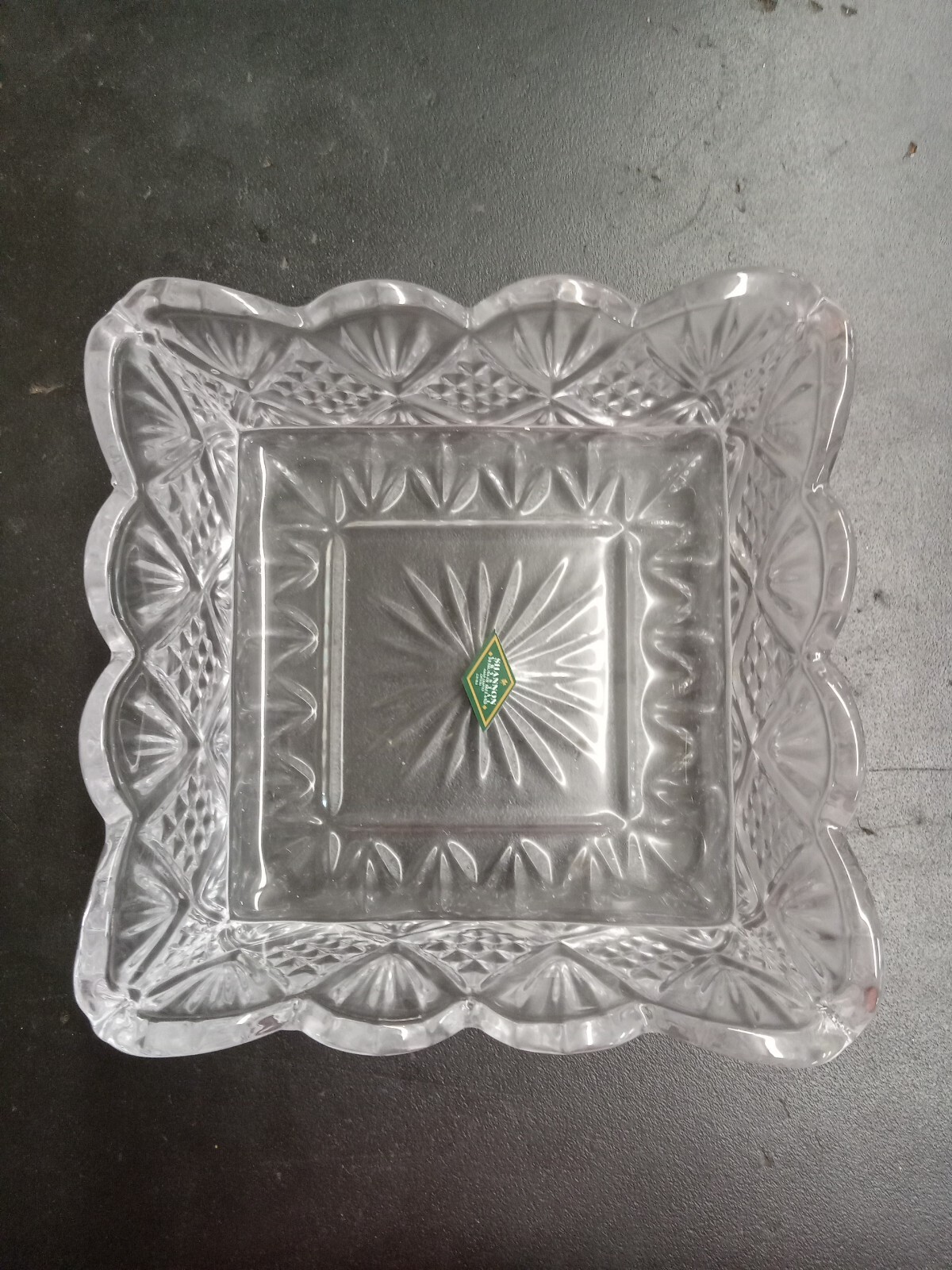 Godinger Dublin Crystal Napkin Holder square eBay