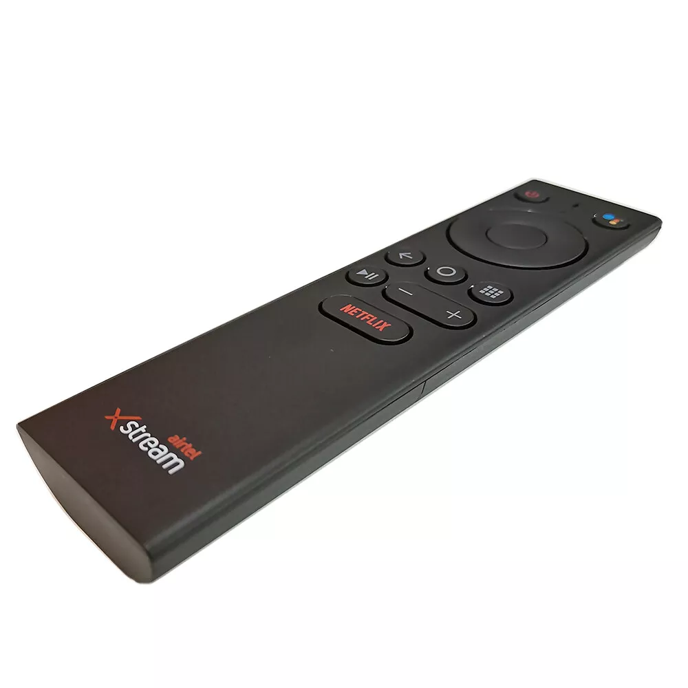 New Airtel XStream Smart Stick Device With Voice Search enabled Remote Control