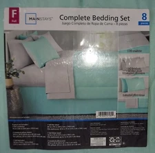Mainstays Complete Bedding Set Full