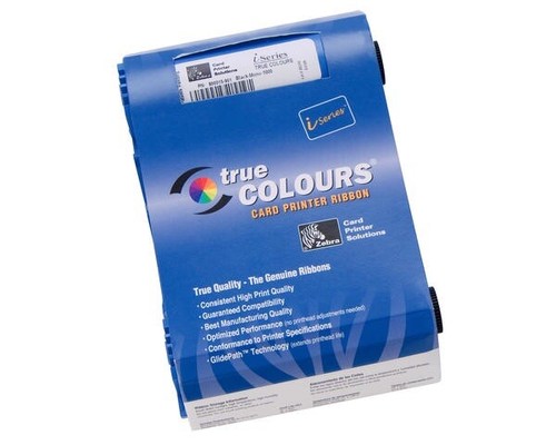 Zebra Eco YMCKO Printer Ribbon P110i/P120i, 800017-240 - 200 Prints - Photo 4/4
