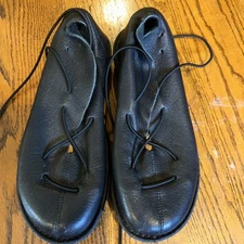 Trippen Black Leather Bootie