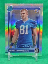 2021 DONRUSS OPTIC FOOTBALL- BEN SKOWRONEK- SILVER RATED ROOKIE- RAMS