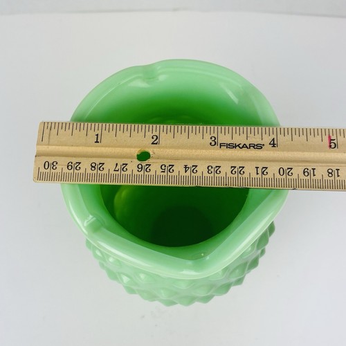 LE Smith Martha Stewart by Mail Jadeit Jadit grün Glas Nagel Vase TOP - Bild 4 von 5