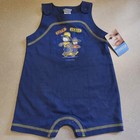 Vintage OshKosh B'Gosh NOS NEW Baby 6-9 Mos 1 Pc Summer Romper Skater Y2K