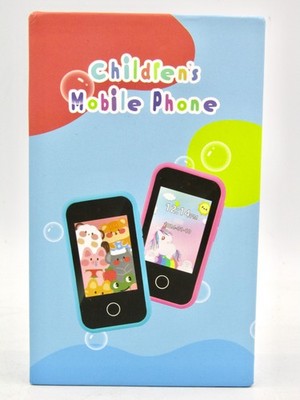 Children's Mobile Smart Phone Kids (w/ 32 SD Card) Blue & Dinosaur - NEW in Box