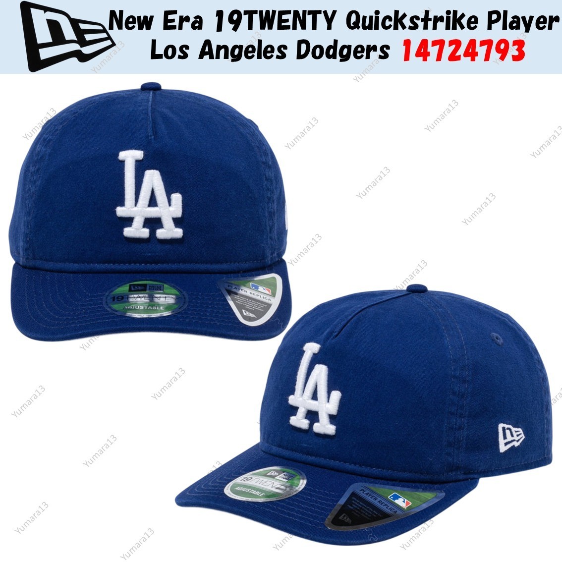 New Era 19TWENTY Quickstrike Player Los Angeles Dodgers 14724793