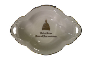 US House of Representatives Trinket Tray Pickard China Made In USA