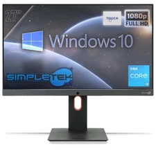 All In One 27" Touch I3 Ram 8Gb Ssd 240Gb Windows 10 Pro Computer Fhd Vesa