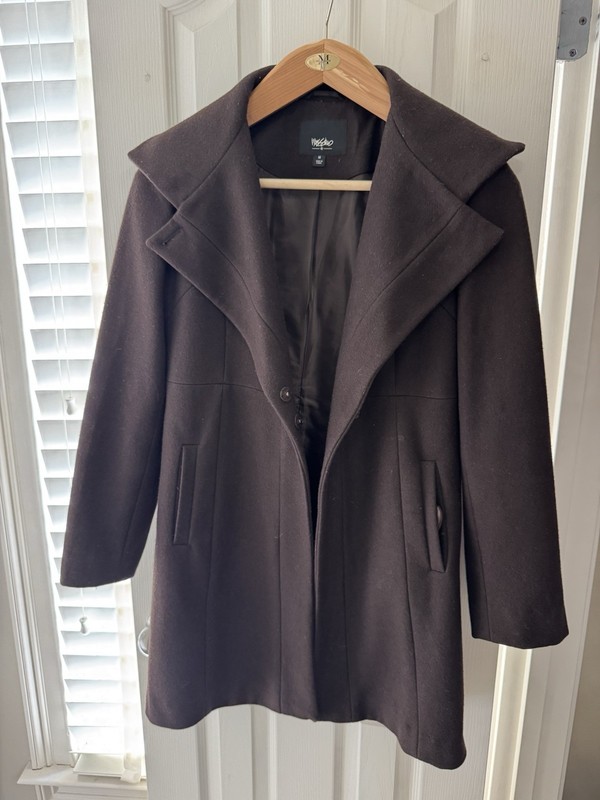 Mossimo Wool Coat- Women’s Brown