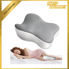 Knee Pillow for Side Sleepers Memory Foam Support, Orthopedic Leg Elevation
