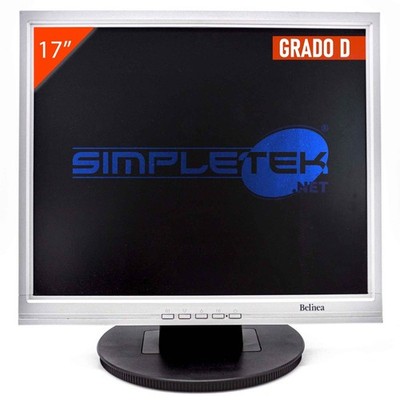 Belinea 1730 S1 Screen Monitor LCD Display 17'' 4:3 5:4 Vga Multimedia PC_