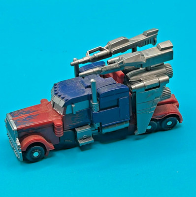 Transformers Dark of the Moon Cyberverse Optimus Prime complete Hasbro DOTM