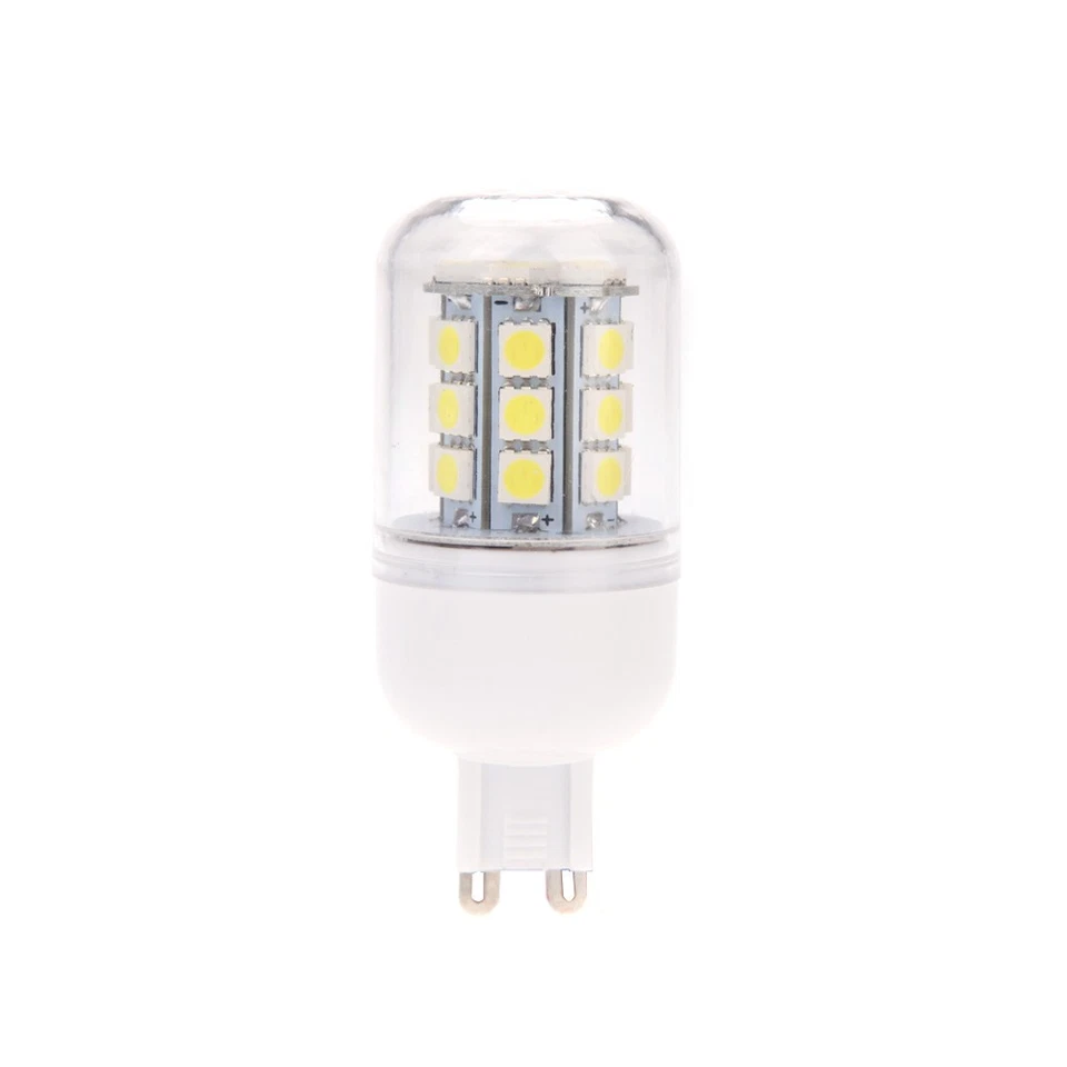 G9 5.5W 5050 SMD 27 LEDs Corn Light Lamp Bulb Energy Saving 360 Degree SMHA - Image 2 of 4