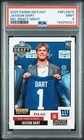 2025 PANINI INSTANT NFL DRAFT NIGHT #NFLDN15 JAXSON DART ROOKIE RC PSA 9