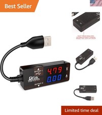 7 Modes USB Tester with Dual Output Ports QC 3.0 - Real-Time Power Monitor