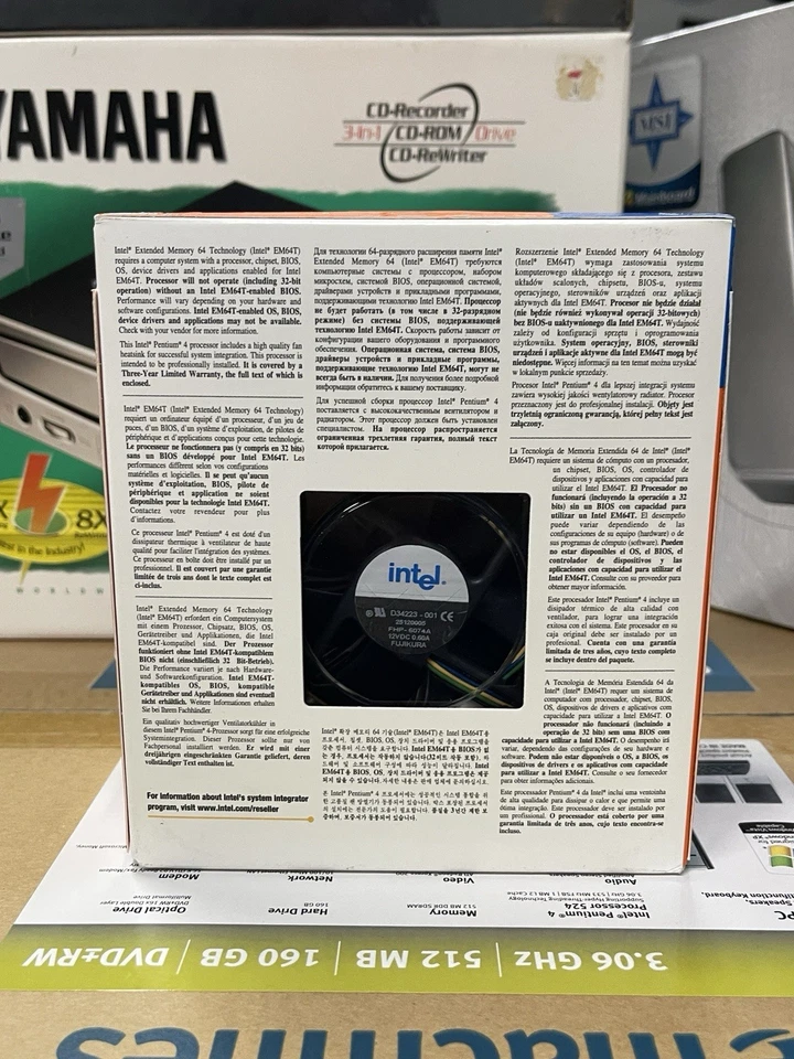 Intel Pentium 4 Processor 511 2.80GHz Socket LGA775 1MB L2 cache NEW - Image 3 of 4