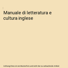 Manuale di letteratura e cultura inglese
