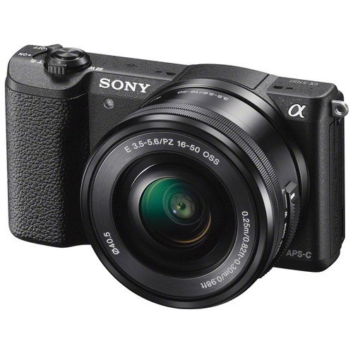 SONY ILCE-5100 a5100 ボディ　BLACK Sony Alpha A5100 24.3MP Digital SLR Camera - Black (Kit with E-PZ