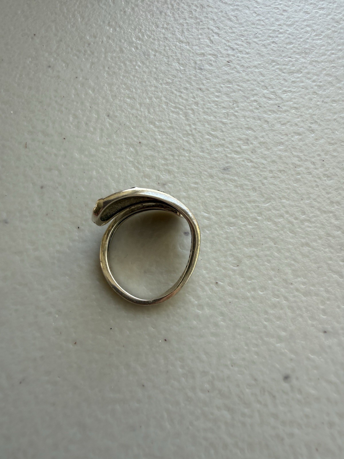 Sterling Silver Wrap Ring spoon Adjustable 4.5 -6… - image 8