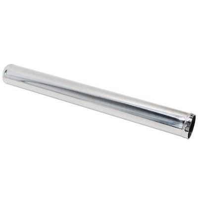 ETL INDUSTRIES Straight Aluminum Pipe Polished, OD: 4'' (102mm), Length 18.00''