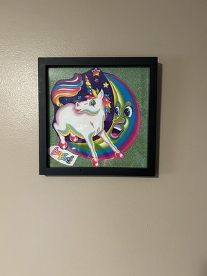 DIY Lisa Frank Markie Framed Picture Decor Wall Art Homemade Craft