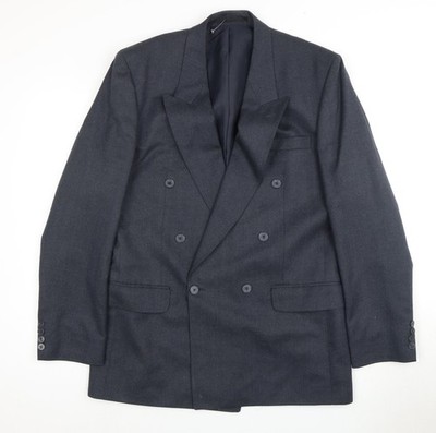Centaur Herren Blazer Blau Zweireiher 40 L