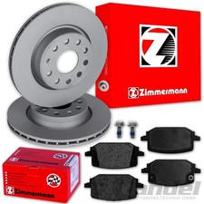 ZIMMERMANN Dischi Freno 292mm + Pastiglie Posteriore Adatto per Renault Kangoo 3