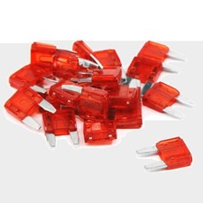 100 Pack 10A Mini Blade Style Fuses APM/ATM 32V Short Circuit Protection Fuse US