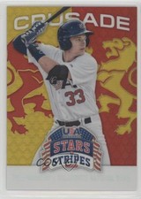 2015 Panini Stars and Stripes Crusade Red 92/99 Tate Matheny #89 0l2