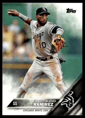 2016 Topps Alexei Ramirez Chicago White Sox #81