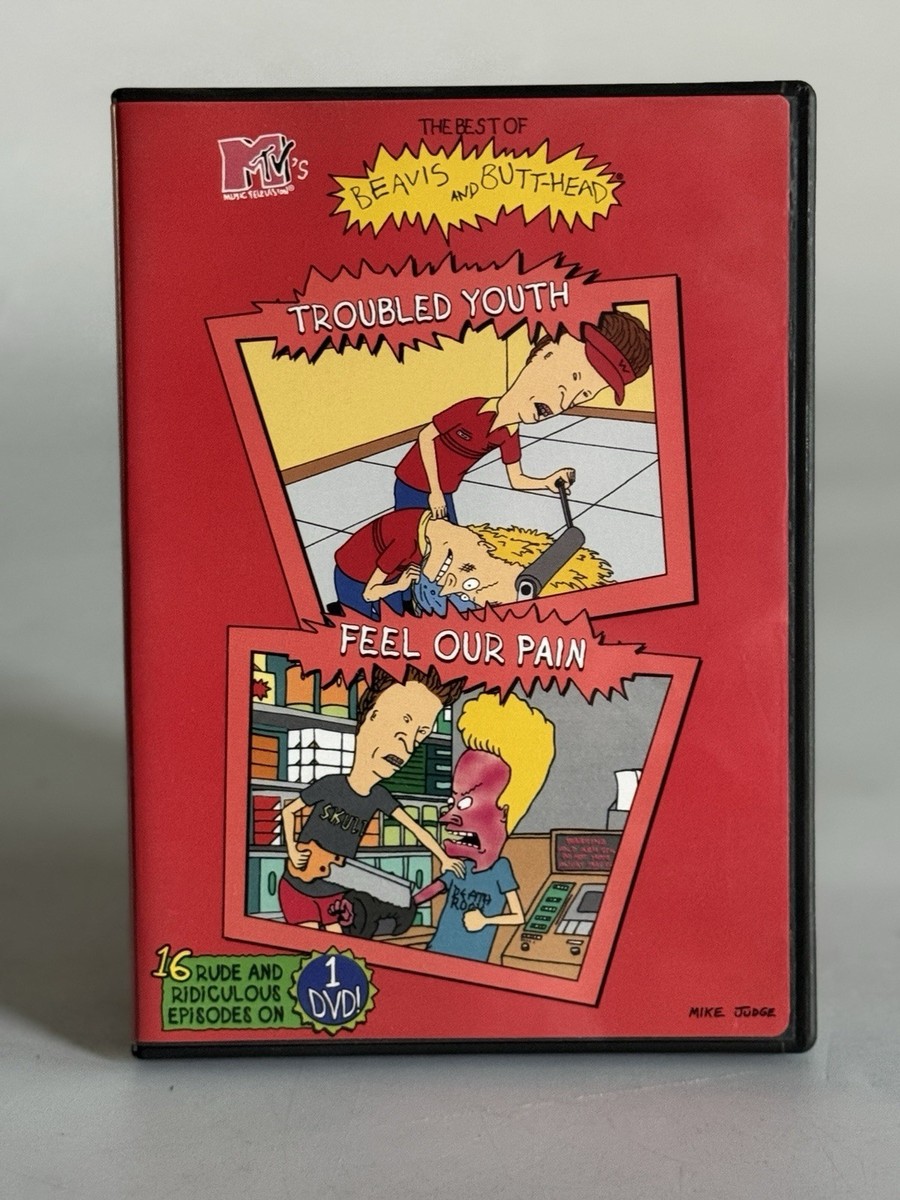 MTV Beavis and Butt-Head Best Of DVD Lot 6 Time Life Volumes