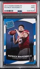 2017 PANINI DONRUSS #327 PATRICK MAHOMES II ROOKIE RC PSA 9