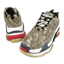 Womens GUCCI Balenciaga GUCCI collaboration The Hacker Project Triple S sneakers