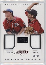 2015 Panini National Treasures College 65/99 Drew Smith Brandon Koch #8 11oq