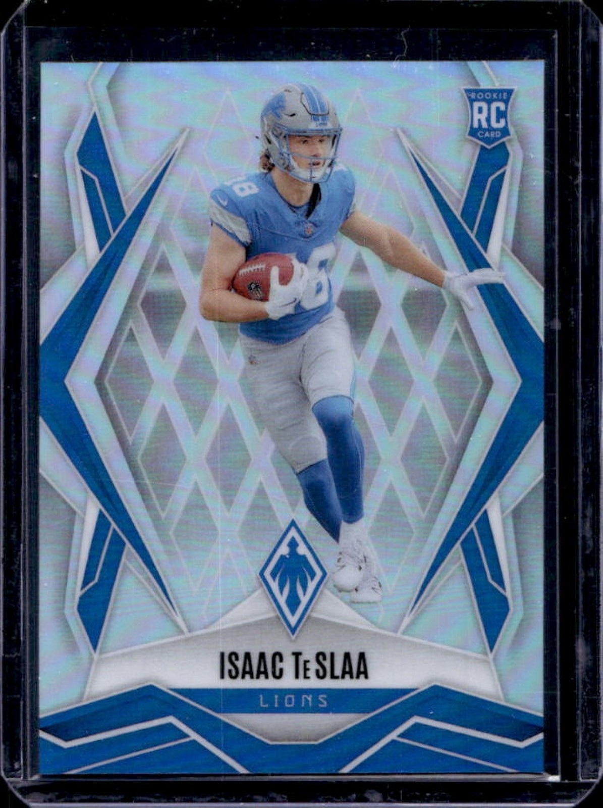 2025 Phoenix Isaac TeSlaa RC Silver Rookie #189 Lions