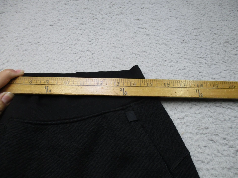 Lululemon End State Jogger Para Hombres L Negro Mezcla de Lana Bolsillos Cónicos con Cremallera Viaje Foto 4 de 4