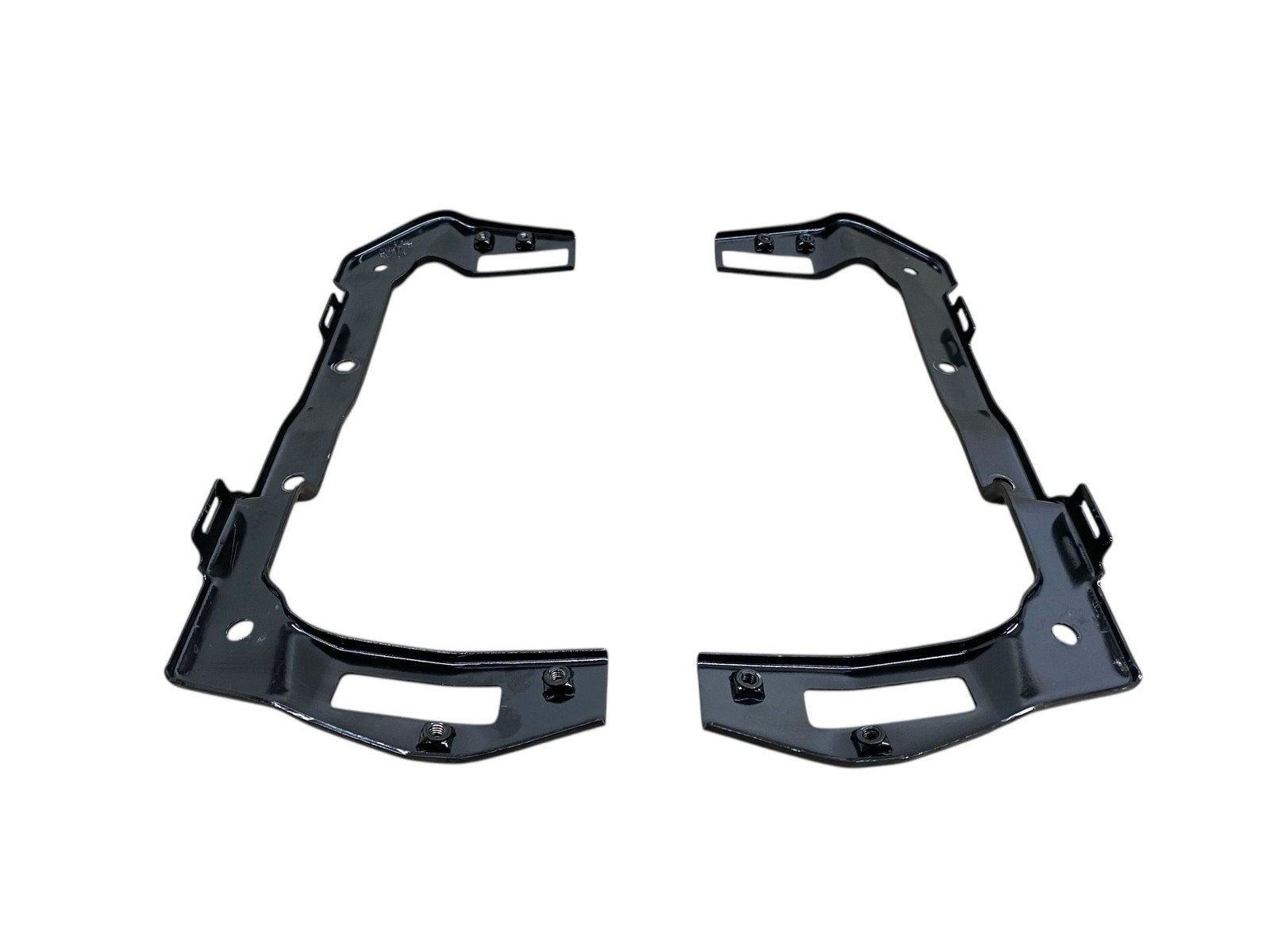2015 BENTLEY CONTINENTAL LEFT & RIGHT DASH RETAINING PLATE CROSSMEMBER BRACKET