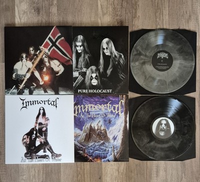 Immortal 2x Vinyl Bundle (ffo: abbath, bathory, darkthrone, gorogoroth, tsjuder)