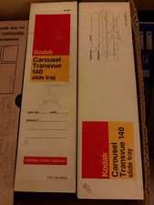 Lot of 6 - Kodak Carousel Transvue 140 slide trays