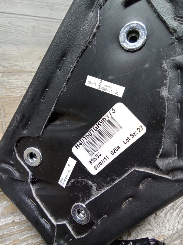 Harley Davidson Ultra Limited 2012 12 09-13 altavoz trasero izquierdo montaje de carcasa Foto 3 de 4