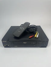 Toshiba VHS VCR Plus M460 with Remote AV Cords TESTED and CLEANED