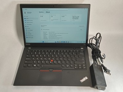 Lenovo ThinkPad T495s Ryzen 7 Pro 3700U 2.30 GHz 16 GB DDR4 250 GB