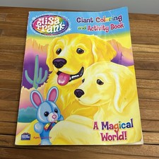 Lisa Frank Casey, Caymus & Friends! Vintage 1993 Big Coloring Book Golden Books