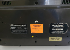 Mattel Intellivision Console 2609 A Bundle, Intellivoice Module, 8 Games, Read