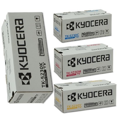 Kyocera TK-5230 4er Toner-Set - (C/M/Y/K) (Schwarz/Blau/Magenta/Gelb)