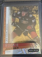 2023-24 Upper Deck Synergy - Rookie Journey Leo Carlsson Gold /149 (RC)