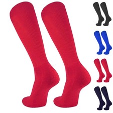 Easton  Youth Baseball/Softball Athletic Socks  1 Pair  T-Ball Size  Red